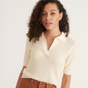 Marine Layer Spencer Knit Polo XS